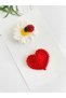 Newborn Baby Buckle Organic Handmade Ladybug Daisy & Heart 2-Piece Clip Hairless Baby Buckle - 2
