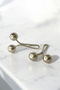 Scarf Shawl Clip Silver 12 Pieces Pearl Model - Clip Women's Hijab Accessory Needle - 8