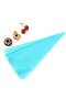 Russian Piping Tip Set 7 Pieces and Silicone Cream Bag 30 cm Set Cream Bag Tip Pastry Making Set - 4