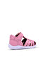 Winco Baby Girl Single Velcro Leather Soft First Step Sandals Pink Color - 3