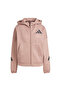 W Z.N.E. Fz Tracksuit Top Pink Jc5394 - 5