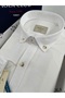 Men's Shirt Regular Soft Textured Summer Washed (White) - 2