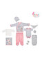 Sweet Surprise Sleeping Bunny Pink 100% Cotton 10-Piece Newborn Hospital Release Set - 2