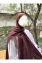 Hijab Cotton Crash Shawl Bitter Brown - 2