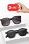 2-Piece Women's Men's Black Opportunity Set Sunglasses