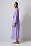 100% Cotton Poplin Dress with Belt Detail - 3