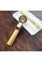 Gold Stainless Steel Cookies Halva Ice Cream Serving Presentation Spoon 18 cm