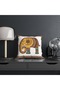 African Themed White Background Striped Elephant Woman Figured 2-Piece Throw Pillow - Pillow Case Luxury Velvet - 3