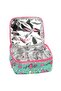Licensed flamingo patterned elementary school bag, thermal lunch box and pencil case set - 7