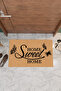 Home Welcome Butterfly Decorative Multi-Purpose Indoor and Outdoor Door Mat - 4