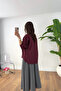 Melesa Burgundy Bead Detailed Shirt - 2