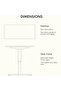 FlexiSpot Modern Standing Desk with Height Adjustable 150x65 cm - Grey Whiteriver Oak - 5