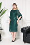 PUL PAYET BLACK EVENING DRESS, SPECIAL DAYS, WEDDING ELITE TREND, NEW, BOAT NECK, ZAR PAYET - 3