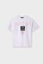Boy's 10-16 Years Old Printed Short Sleeve T-Shirt 6011 White - 4