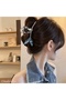 Mermaid Elegant Pearl Fishtail Model - Large Metal Latch Buckle and Bushy Hair Peg Bun Buckle - 4