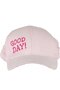 Girl's Powder Good Day Embroidered Written Hat 4-8 Years