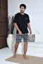Men's Short Sleeve Shorts Men's Pajama Set New Season - 6