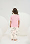 8804 Girl's Printed Pajama Suit - 5