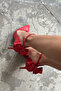 Damia Red Matte 10 cm Women's Stiletto, High Heels - 3
