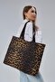 Passable Leopard Pattern Large Size Bag - 6