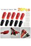 5 Pairs 30 Amp Power Pole Red Black Connectors Plugs Marine Power Connector Copper Terminals