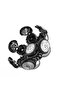 Razor Head Mens 7 Blade Razor Replacement Shaving Heads Floating Washable Electric 7D Shavers Trimme - 4