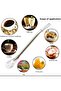Perforated Straw with Spoon and Cleaning Brush - 3