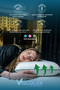 Oval Soap Orthopedic Visco Pillow - Anti-Headache High Pillow Green 60X40X15 - 2