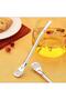 Perforated Straw with Spoon and Cleaning Brush - 2