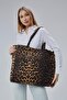 Passable Leopard Pattern Large Size Bag