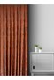 Patterned Background Curtain Tile Single Wing Close Pleat 1/^3