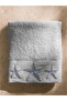 Lcw Star Embroidered Cotton Face Towel 50X80 cm - 3