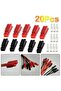 5 Pairs 30 Amp Power Pole Red Black Connectors Plugs Marine Power Connector Copper Terminals - 7