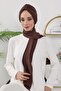 Four Seasons Scarf Bonnet Turban, Brown, B-80O