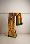 100% Silk Shawl Scarf (45X165 cm) - Gustav Klimt (the Kiss) - 3