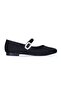 Renesme Buckle Satin Women's Ballerinas