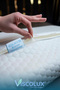 Mega Size Orthopedic Pillow - Visco Pillow with Neck Support Blue 60X40X11/8 - 5