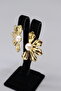 Large Flower Earrings with Pearls. Daisy Steel Earrings - 5