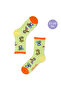Milk&Moo Jungle Friends 5-Pack Kids Socks, Size 27-30, Soft and Durable Fabric - 5