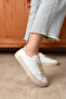Lena Women's Comfortable Sole Casual Sneaker with Back Piece Detail - 8