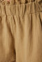 Double Layer Muslin Shorts Olive Green Lns0029 - 6