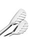 Steel 11 Piece Spatula Spoon Colander Ladle Grill Sugar Pasta Pastry Tongs Tool Set - 2