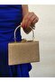 Women's Stoned Gold Gold Evening Dress Clutch Chain Strap Hand Wedding Engagement Night Shoulder Bag