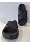 Wicker Look Thick Sole Full Non-Slip Plastic Women's Wet Floor Home and Street Slippers - 3