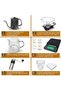 Coffee Maker Set - Portable Coffee Kit with V60 Kettle 100 Paper Filters & Coffee Scoop - 4