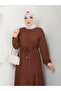 Lace-Up Hijab Dress - 4