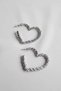 Sun Figure Earrings and Steel Triple Hoop Earrings Double Earrings Set - 3