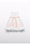 Abel&lula baby embroidered jacquard tulle dress 5004 - 2