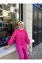 Women's Sleeve Tunnel Linen Double Suit - 2