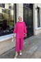 Women's Sleeve Tunnel Linen Double Suit